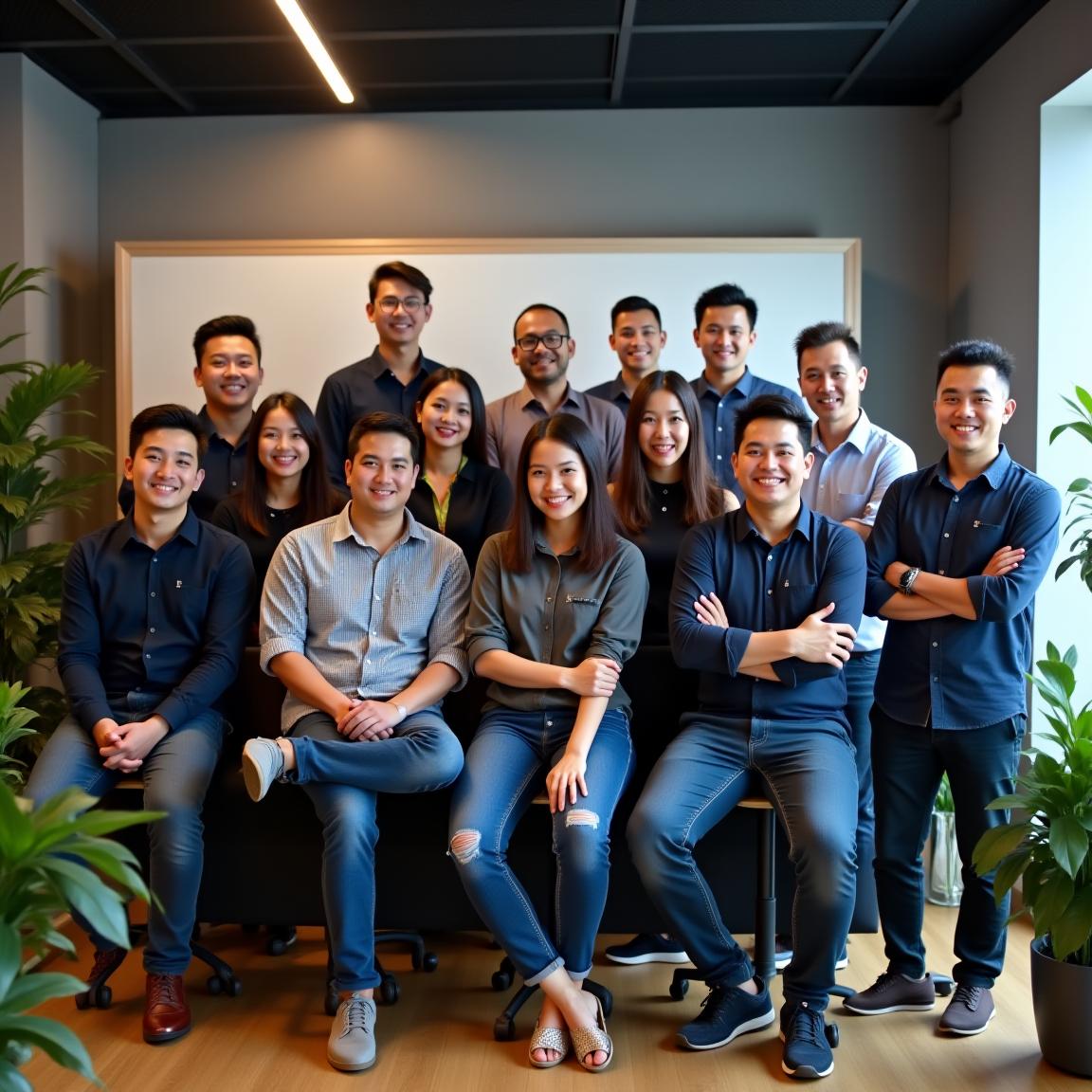 Sulong Way development team in Makati office